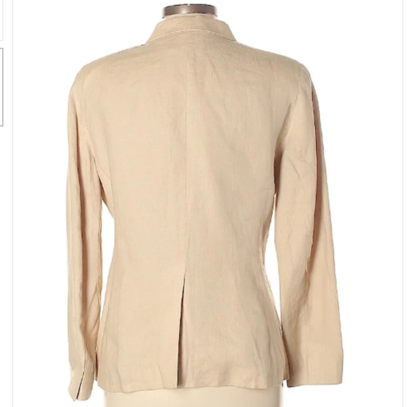 Brooks Brothers 346 Beige Linen Jacket - Picture 2 of 2